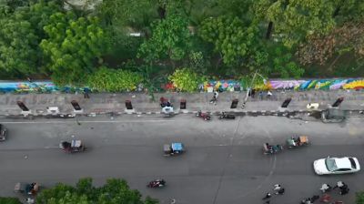 নান্দনিক রূপ ফিরে পেয়েছে ঢাকা মেডিকেলের ফুটপাত