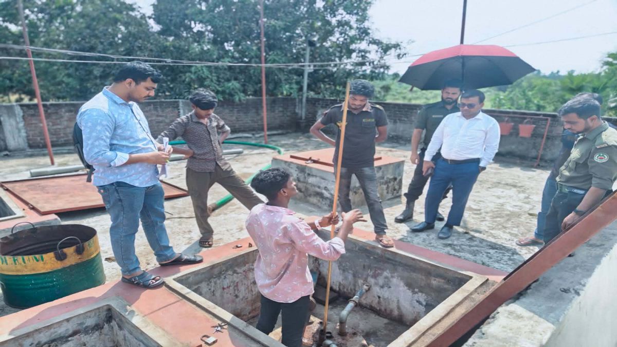 গোমস্তাপুরে ফিলিং স্টেশনকে জরিমানা