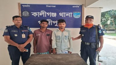 কালীগঞ্জে মাদকবিরোধী অভিযানে  ৬ জন গ্রেপ্তার, ২ জনের সাজা