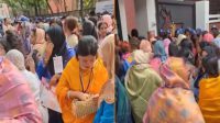 নারী আসনে মনোনয়ন প্রত্যাশীদের সাক্ষাৎকার নিচ্ছে বিএনপি