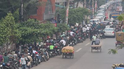 দেশের ইতিহাসে জ্বালানি তেলের দাম সর্বোচ্চ