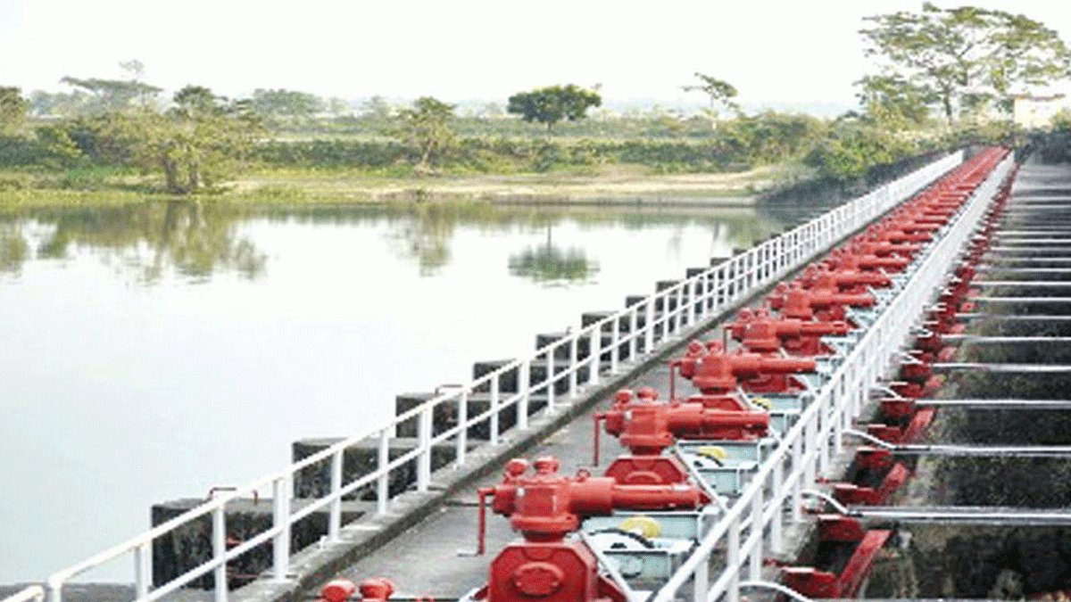 ক্ষতিগ্রস্ত মুহুরী সেচ প্রকল্প