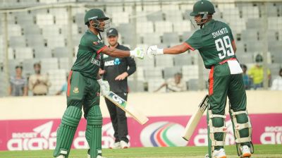 নাহিদের গতি আর তানজিদের ব্যাটে সমতায় ফিরল বাংলাদেশ