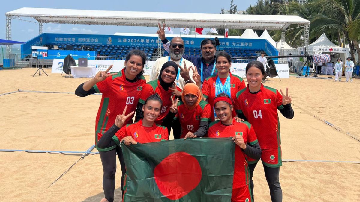 এশিয়ান বিচ গেমসে এক দিনে দুই জয় বাংলাদেশের