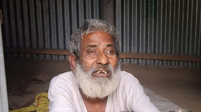 শ্রীপুরে অসহায় এক বৃদ্ধ  পিতার আর্তনাদ