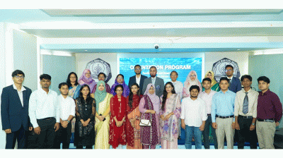 মেরিটাইম বিশ্ববিদ্যালয়ে শিক্ষার্থীদের উষ্ণ অভ্যর্থনা