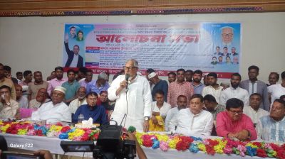 প্রধানমন্ত্রীর রাজনৈতিক উপদেষ্টা  নজরুল ইসলাম সংবর্ধনা