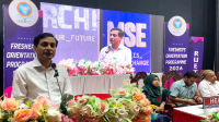 নবীন শিক্ষার্থীদের উদ্দেশ্যে রুয়েটের   উপাচার্য