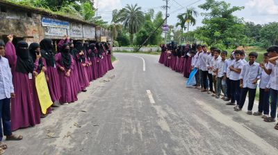 ফেনীতে মাদকবিরোধী প্রতিবাদ সভা