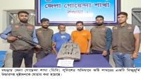 বগুড়ায় বিষ্ণুমূর্তি উদ্ধার, গ্রেপ্তার ২