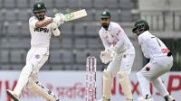 পাকিস্তানকে ২৩২ রানে অলআউট করে ব্যাটিংয়ে বাংলাদেশ