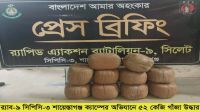 মাধবপুরে র‌্যাবের অভিযানে ৫২ কেজি গাঁজাসহ তিন মাদক ব্যবসায়ী আটক