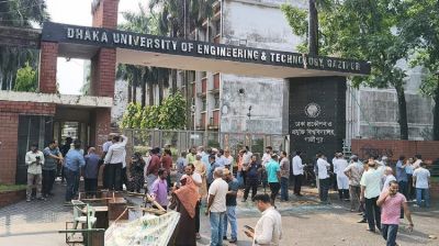 ক্যাম্পাসে ঢুকতে পারেননি ডুয়েট উপাচার্য, সংঘর্ষের ঘটনায় মামলা