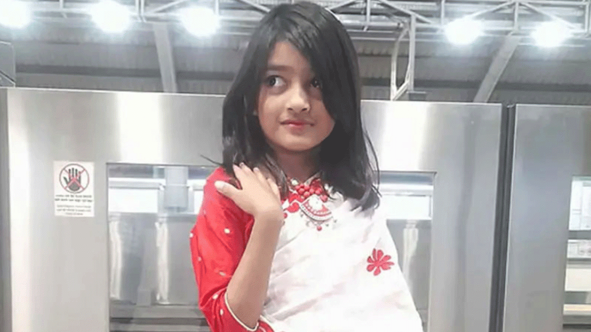 শিশু রামিসা হত্যা: পাশের ফ্লাটের সামনে জুতা দেখে সন্দেহ