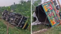 টাঙ্গাইলে রডবোঝাই ট্রাক উল্টে নিহত ১৫