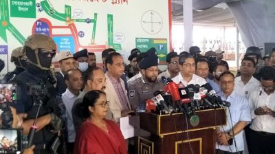 ‎জাতীয় ঈদগাহ ছয় স্তরের নিরাপত্তা, ঢাকায় থাকবে ১৫ হাজার পুলিশ