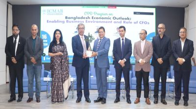 ব্যবসাবান্ধব পরিবেশ গঠনে সিএফওদের ভূমিকা অপরিহার্য: আইসিএমএবি