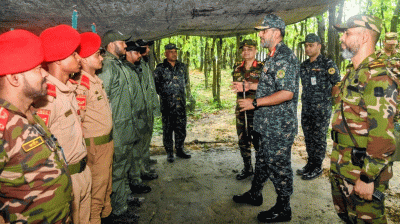 সেনাবাহিনীর গ্রীষ্মকালীন মহড়ায় আনসার-ভিডিপির অংশগ্রহণ