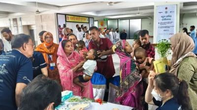 রাজধানীতে পাঁচ দিনব্যাপী ঠোঁট-তালুকাটা রোগীদের বিনামূল্যে অস্ত্রোপচার শুরু