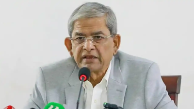 স্থানীয় সরকার নির্বাচনের সময় জানালেন মির্জা ফখরুল