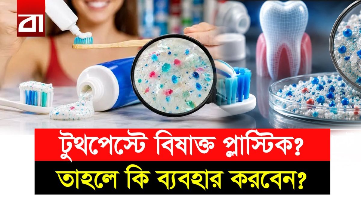 ২৬টি টুথপেস্টে বিষাক্ত প্লাস্টিক! এই বিপদ থেকে বাঁচার উপায়