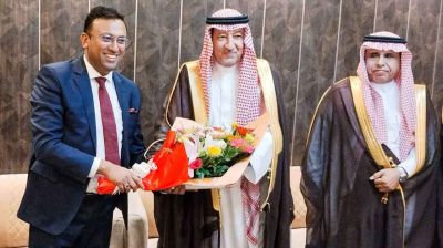 ‎দুই দিনের সফরে ঢাকায় সৌদির উপপররাষ্ট্রমন্ত্রী ‎