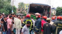 ‎বগুড়ায় বাসচাপায় ৬ দিনমজুর নিহত