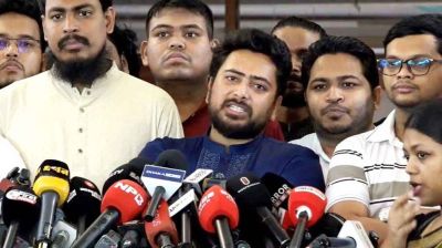 জুলাই জাদুঘরে কোনো দলীয় ইতিহাস দেখতে চাই না: নাহিদ ইসলাম  ‎