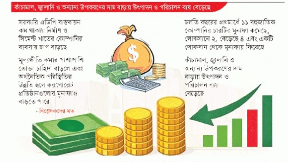 মূল্যস্ফীতি ও দুর্বল চাহিদায় ঝুঁকছে বহুজাতিক কোম্পানি