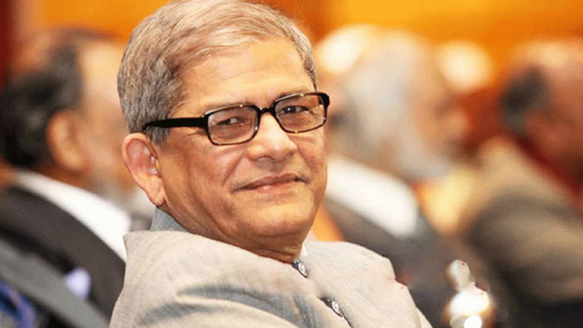 রাজনীতির বন্ধুর পথ পেরিয়ে বঙ্গভবনের পথে মির্জা ফখরুল