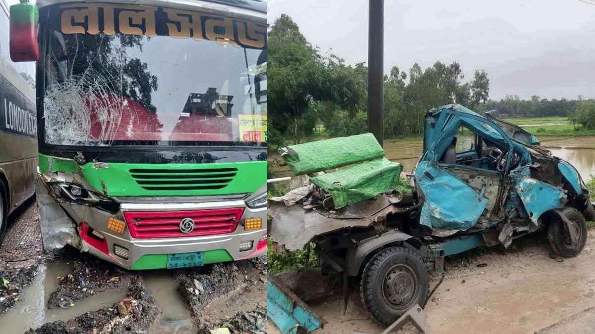 চকরিয়ায় বাস-লেগুনা সংঘর্ষে নিহত ৪, আহত ৫