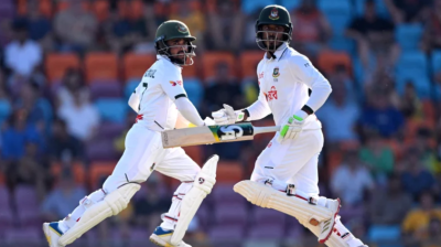 ডারউইনে দ্বিতীয় দিনেও টাইগারদের দাপট, ১৫৩ রানের লিড