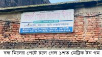 নরসিংদীতে  বন্ধ মিলের পেটে  চলে গেল ১শত মেট্রিক টন গম