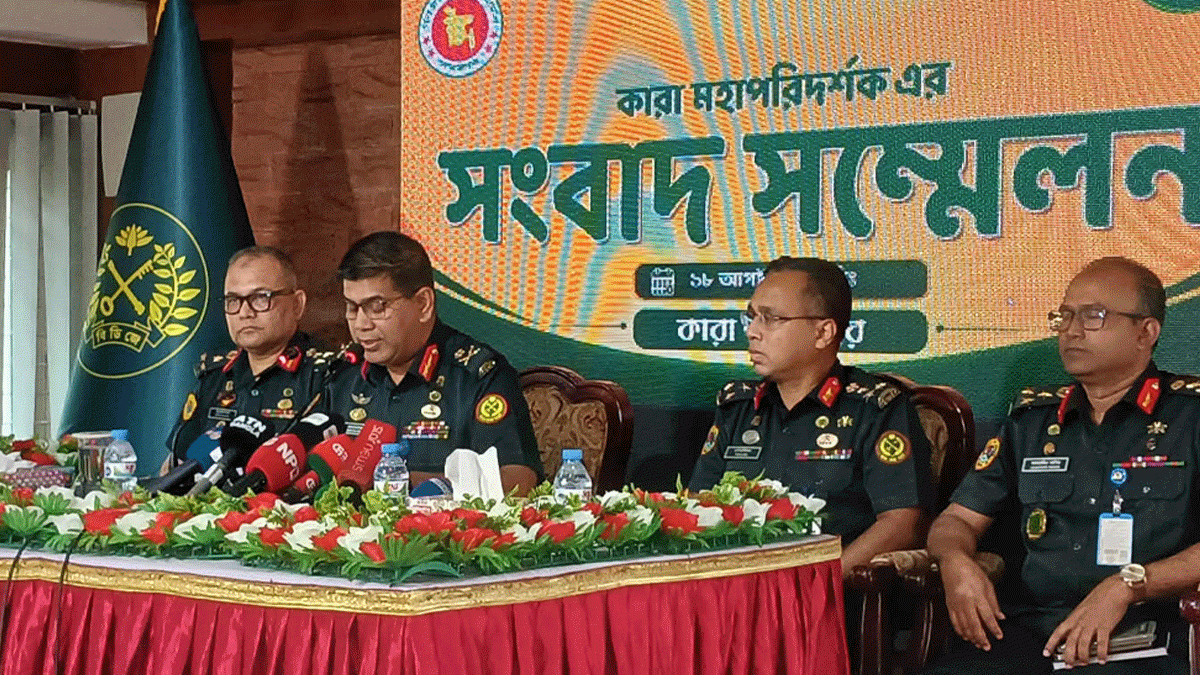 ৬৯০ বন্দি এখনো পলাতক: কারা মহাপরিদর্শক