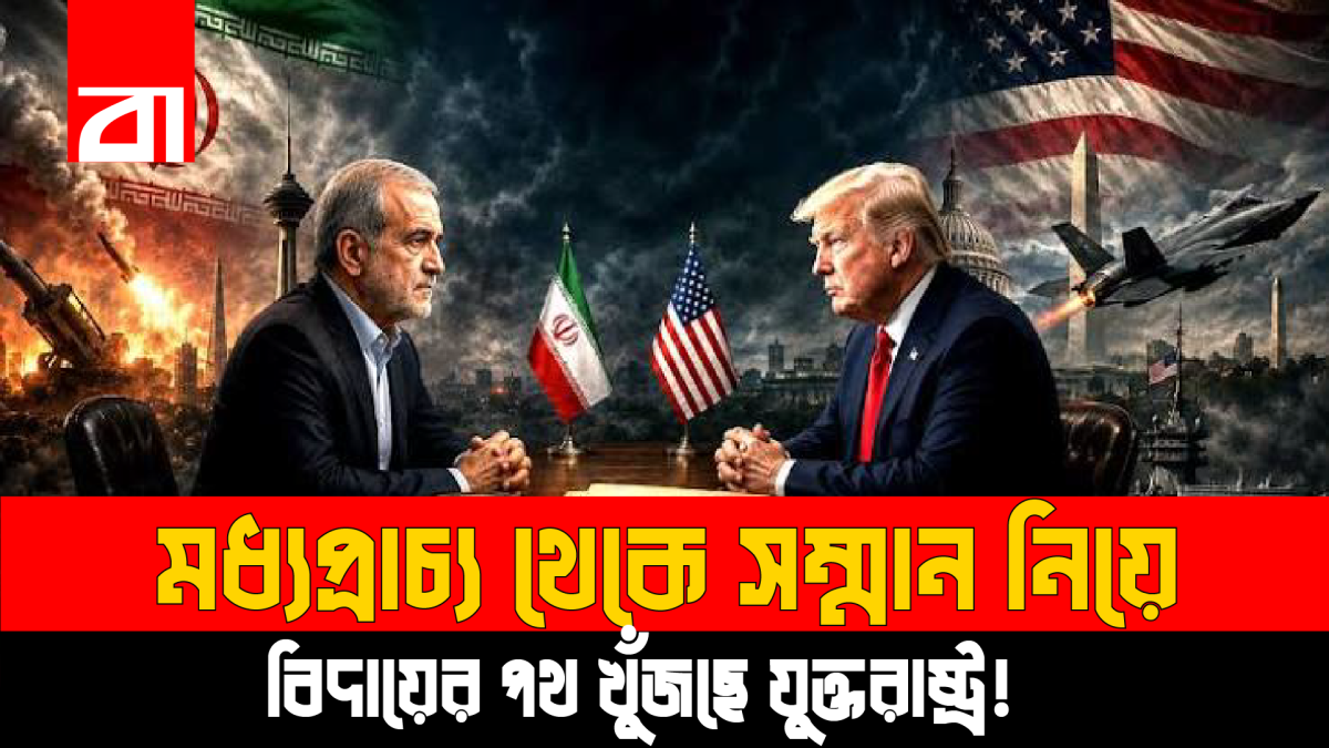 মধ্যপ্রাচ্য থেকে সম্মান নিয়ে বিদায়ের পথ খুঁজছে যুক্তরাষ্ট্র!