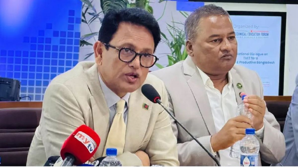 জনসংখ্যাকে জনসম্পদে রূপান্তরে কারিগরি শিক্ষার বিকল্প নেই: শিক্ষামন্ত্রী