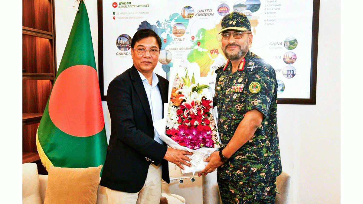 পর্যটন মন্ত্রীর সঙ্গে আনসার-ভিডিপি মহাপরিচালকের সৌজন্য সাক্ষাৎ