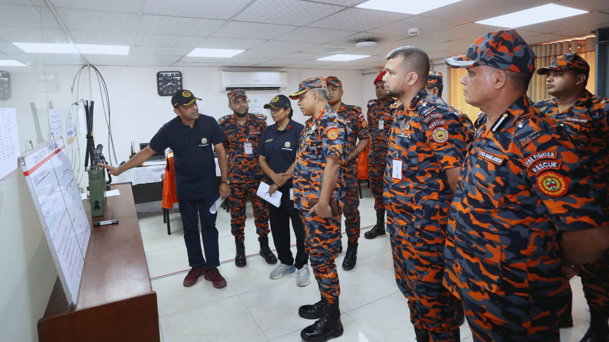 ফায়ার সার্ভিস ও আরাবের যৌথ কমিউনিকেশন এক্সারসাইজ সম্পন্ন