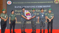 আনসার-ভিডিপির অতিরিক্ত মহাপরিচালক পদে পদায়ন ও সংবর্ধনা