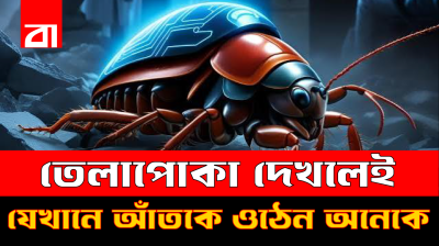 তেলাপোকা দিয়ে মানুষ উদ্ধার! ধ্বংসস্তূপে ছুটবে ‘প্যারাবর্গ’