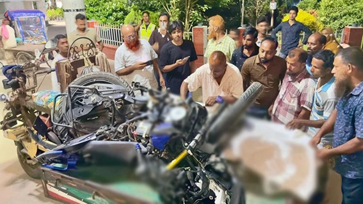 ভাঙ্গায় বাস-মোটরসাইকেলের মুখোমুখি সংঘর্ষে নিহত ৩