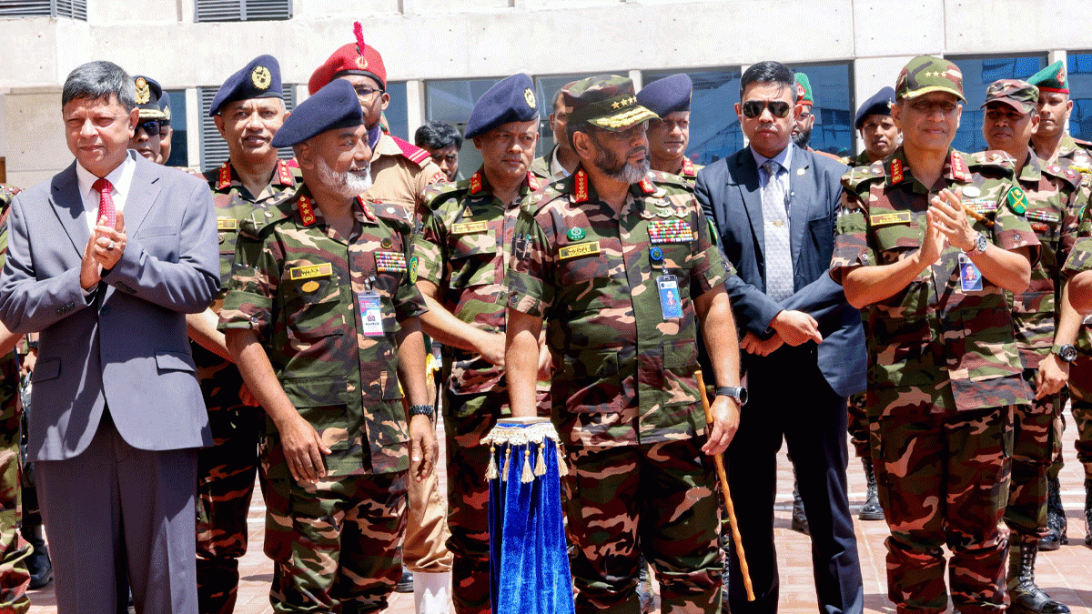 বিইউপির নবনির্মিত তিন ভবন উদ্বোধন করলেন সেনাপ্রধান