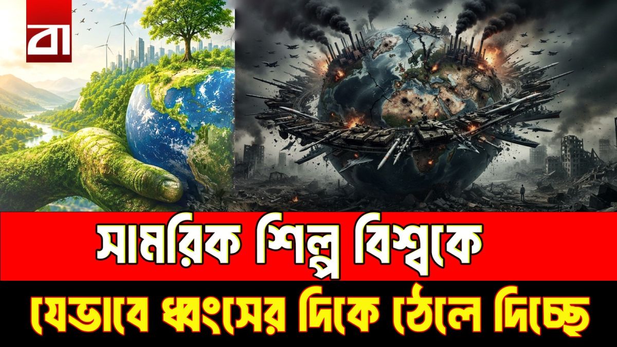 সামরিক শিল্প কীভাবে বিশ্বকে আরও সংঘাতের দিকে ঠেলে দিচ্ছে?