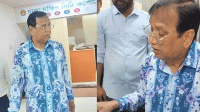 খিলগাঁও আঞ্চলিক কার্যালয় পরিদর্শনে ডিএসসিসি প্রশাসক