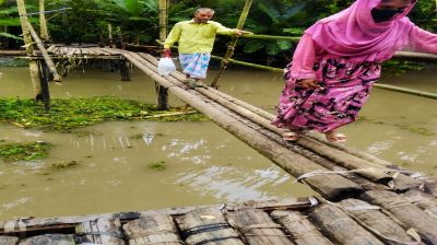 পিরোজপুরে ঝুঁকিপূর্ণ পুল, ২   কিমি সড়ক সংস্কারের দাবি