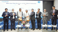 মোস্তাকুর রহমান ও আবদুর রহমান খানকে আইসিএমএবি’র সম্মাননা