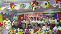 শপথ নিলেন ঢাকা নিউ সুপার মার্কেট বণিক সমিতির নবনির্বাচিতরা