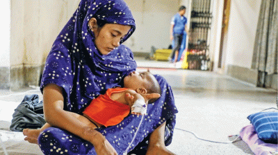 হামের উপসর্গে আরও সাত প্রাণহানি