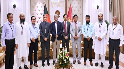 রাষ্ট্রপতির সাথে রুয়েটের   উপাচার্যের সৌজন্য সাক্ষাৎ