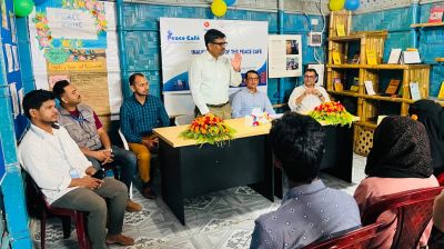 রোহিঙ্গা ক্যাম্পে ক্যাফে-লাইব্রেরি চালু করলো ব্র্যাক ইউনিভার্সিটি
